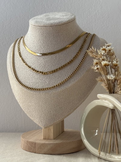 Collar triple Beka gold