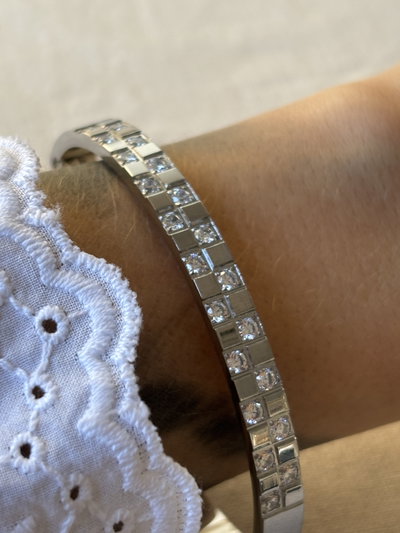 Pulsera esclava Harlem silver