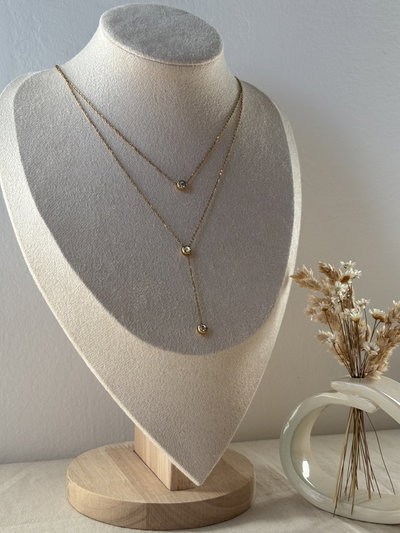Collar corbatero Corina