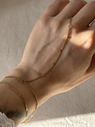 Pulsera anillo gold