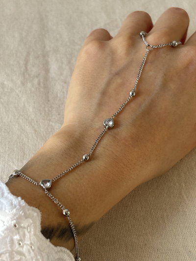 Pulsera anillo silver
