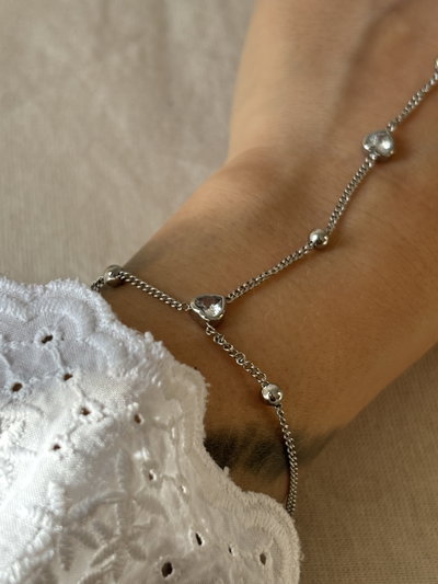 Pulsera anillo silver