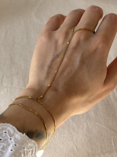 Pulsera anillo gold