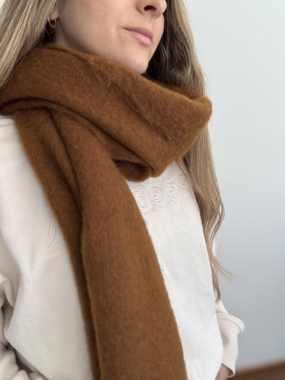 Bufanda nube camel