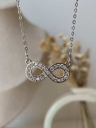 Collar infinito silver