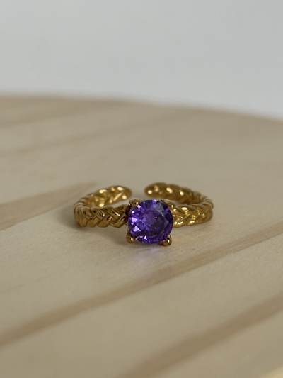 Anillo Salem lila