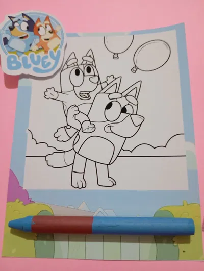 Tarjeta para Colorear 