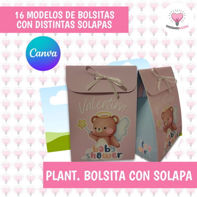 Plantilla Bolsitas con solapa
