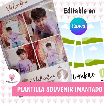 Plantilla Souvenir Mix de Fotos