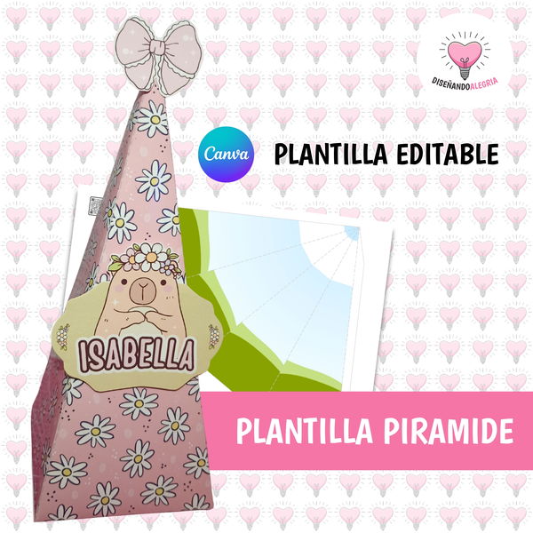PLANTILLA CAJA PIRAMIDE