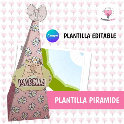 PLANTILLA CAJA PIRAMIDE