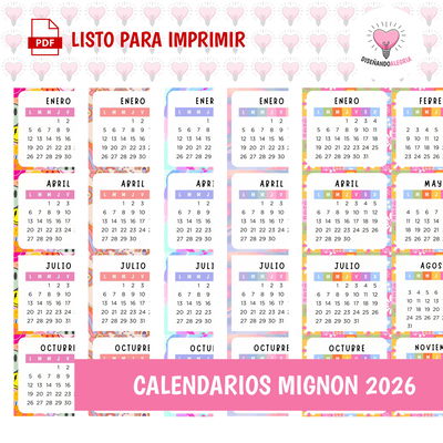 CALENDARIO 2026 IMPRIMIBLE