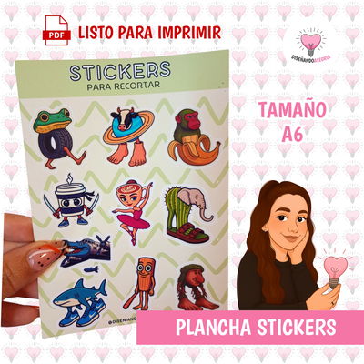 PLANCHA STICKERS A6 PDF BRAINROTS