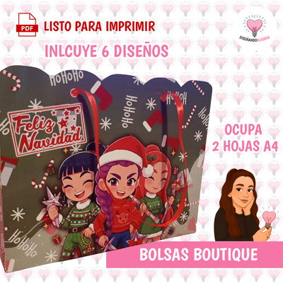 BOLSAS BOUTIQUE NAVIDAD