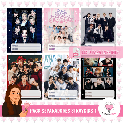 PACK SEPARADORES STRAY KIDS 1
