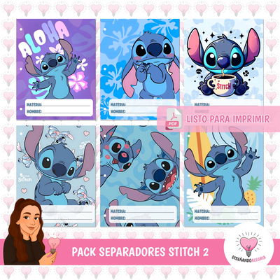 PACK SEPARADORES STITCH 2