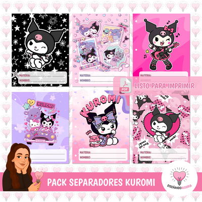 PACK SEPARADORES KUROMI