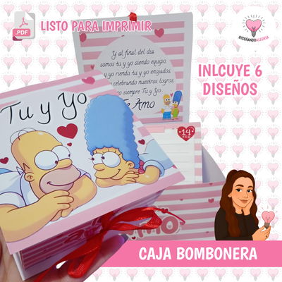 CAJAS BOMBONERAS SAN VALENTIN