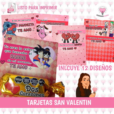 CHOCOTARJETAS SAN VALENTIN