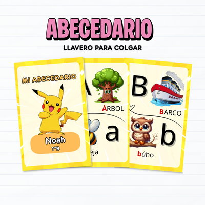 Abecedario Llavero