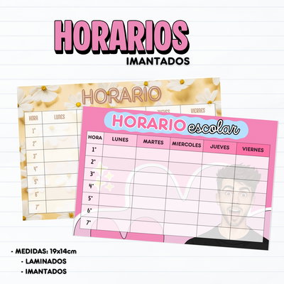 Horarios Imantados
