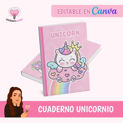 CUADERNO UNICORNIO CON RECURSOS DIDACTICOS