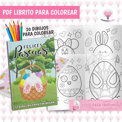 PDF LIBRO PARA COLOREAR ESPECIAL PASCUAS 2