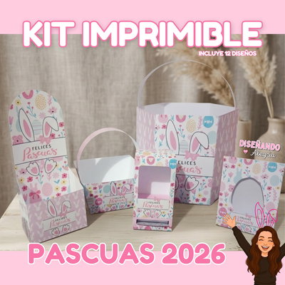 KIT IMPRIMIBLE PASCUAS 2026