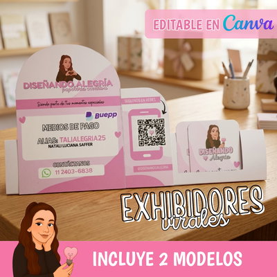 PLANTILLA EXHIBIDORES COMERCIALES