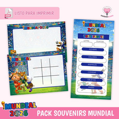 PACK SOUVENIRS MUNDIAL 2026 (PDF)