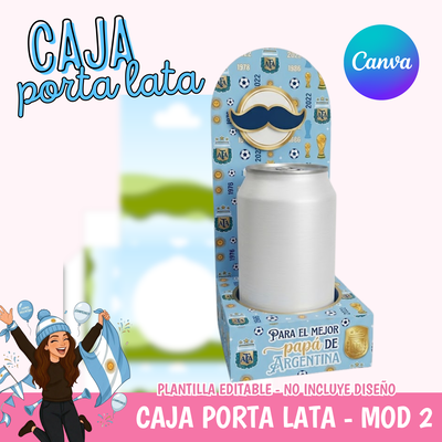 PLANTILLA PORTA LATA MOD 2