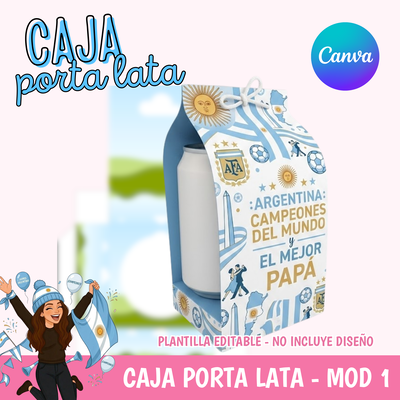 PLANTILLA PORTA LATA MOD 1