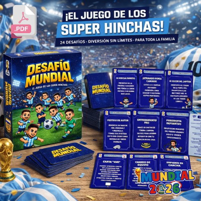 CARTAS DESAFIO MUNDIAL 