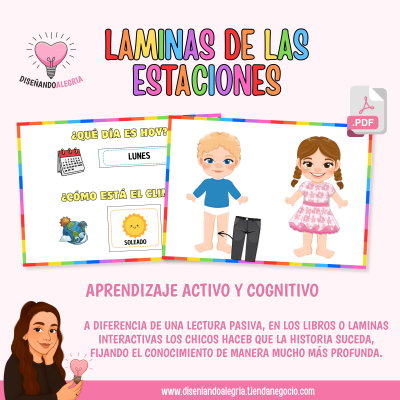 MI LIBRO DE ESTACIONES (LAMINAS INTERACTIVAS)