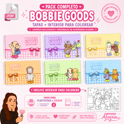 TAPAS LIBROS A5 BOBBIE GOODS