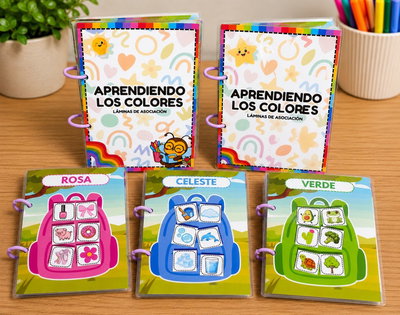 APRENDIENDO LOS COLORES (LAMINAS INTERACTIVAS)