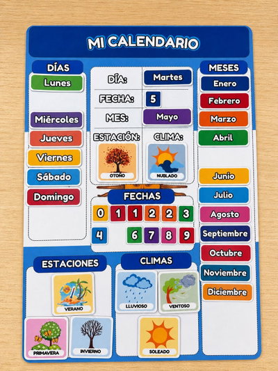 CALENDARIO INTERACTIVO EDITABLE