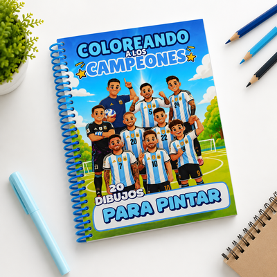 PDF LIBRITO COLOREANDO A LOS CAMPEONES