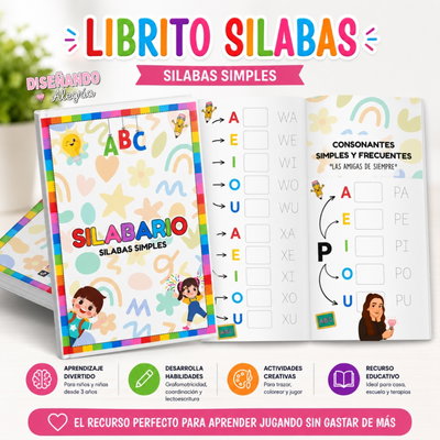 LIBRITO SILABARIO (SILABAS SIMPLES)