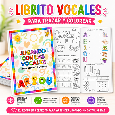 LIBRITO JUGANDO CON LAS VOCALES