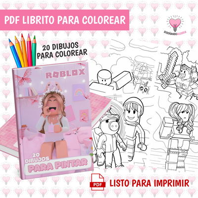PDF LIBRO PARA COLOREAR ROBLOX