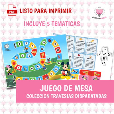 JUEGO DE MESA DIA DEL NIÑO