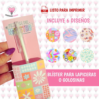BLISTER DIA DEL MAESTRO