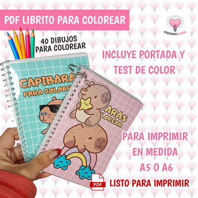 PDF LIBRO A5 A6 CAPIBARA PARA ANILLAR