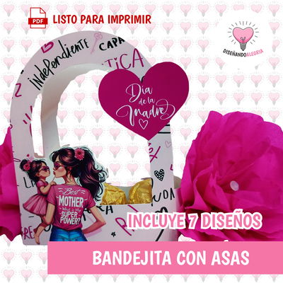 BANDEJITA CON ASAS DIA DE LA MADRE