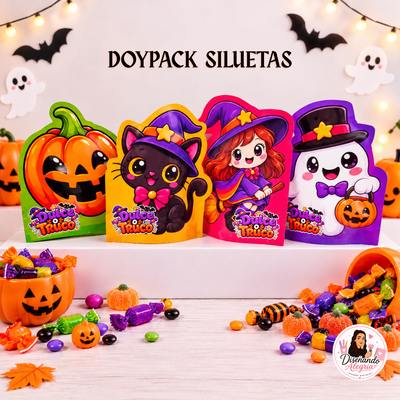 DOYPACK SILUETA HALLOWEEN