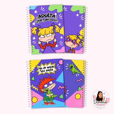 RETROMANÍA (MODELO RUGRATS) - CÁPSULA DE CUADERNOS 2027