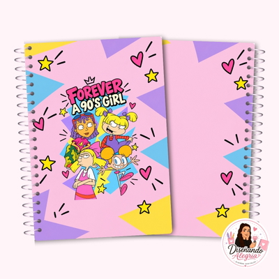 RETROMANÍA (MODELO FOREVER A 90´s GIRL) - CÁPSULA DE CUADERNOS 2027