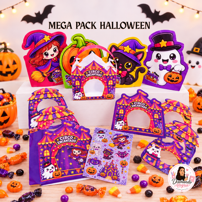PACK HALLOWEEN CIRCO ENCANTADO