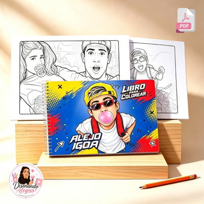  LIBRO PARA COLOREAR ALEJO IGOA